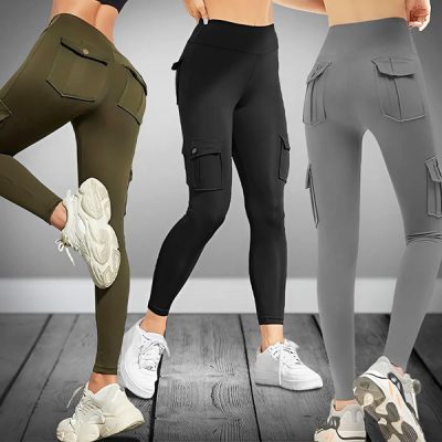 Legginsy cargo z kieszeniami | CARGOFIT