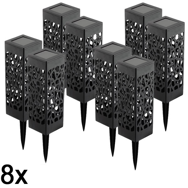 4x Lampa solarna (2 szt.) | GARDENIAS