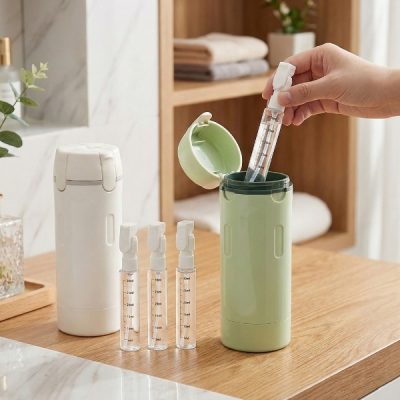 Kompaktowy, wielokrotnego użytku organizer na kosmetyki | DISPTRAV