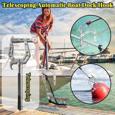 Teleskopowy metalowy bosak | FASTDOCK