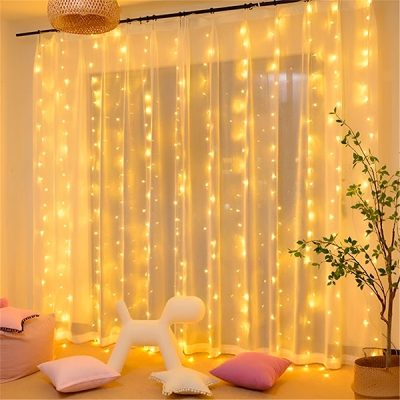 Świąteczna kurtyna świetlna LED - | CURLIGHT