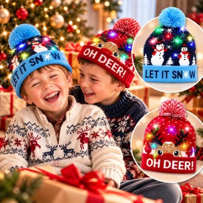 Czapka świecąca w ciemności | XBEANIE